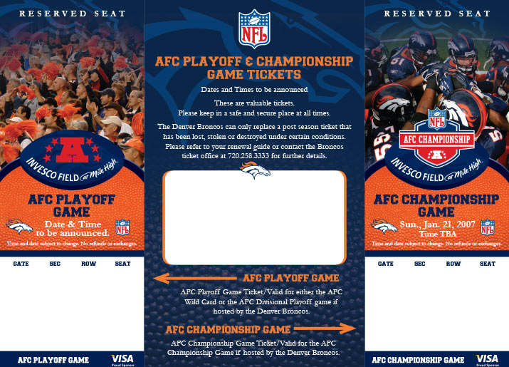Denver Broncos Harmony Design