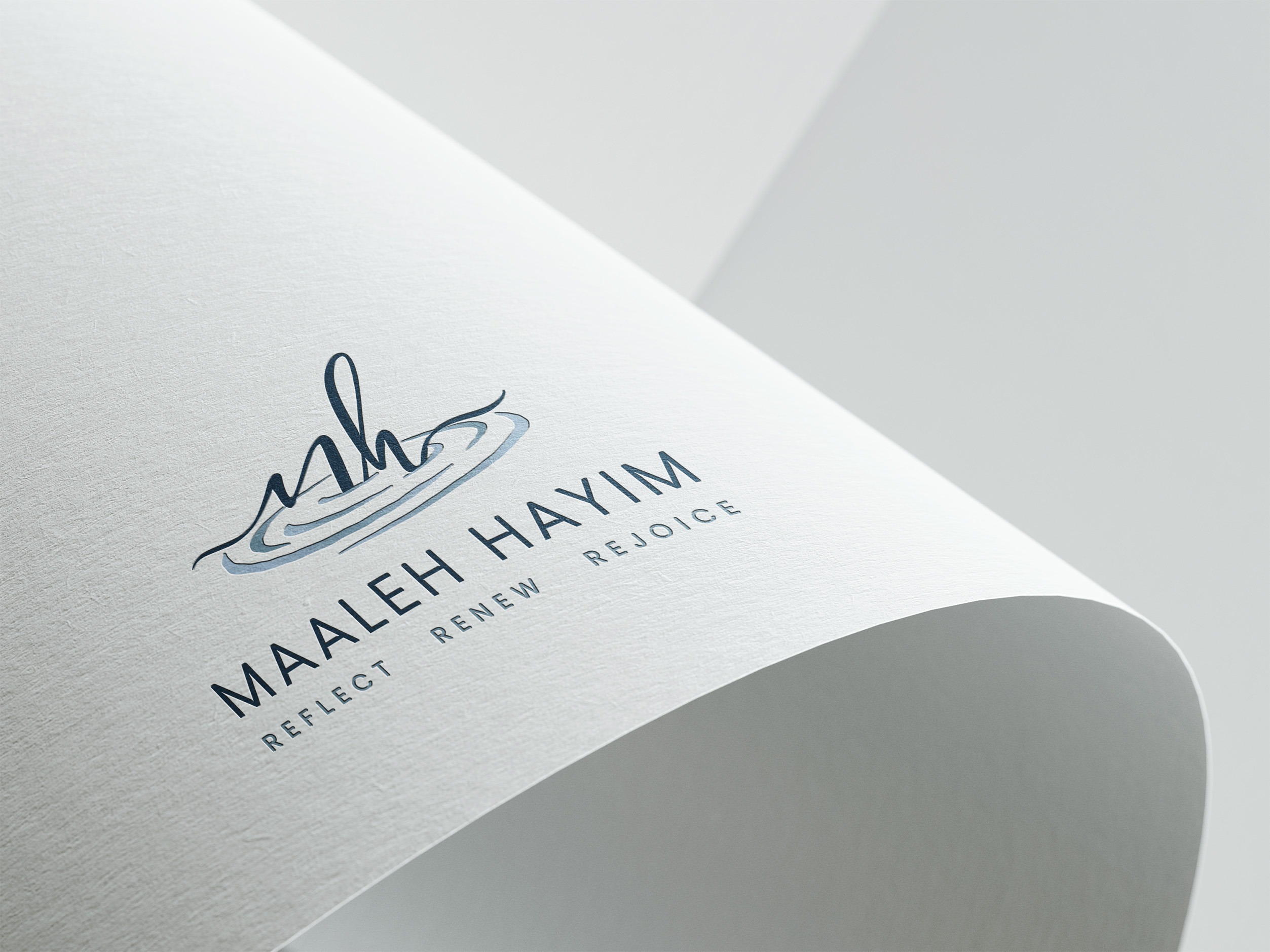 Maaleh Hayim Logo Design2 Maaleh Hayim Logo Design 1