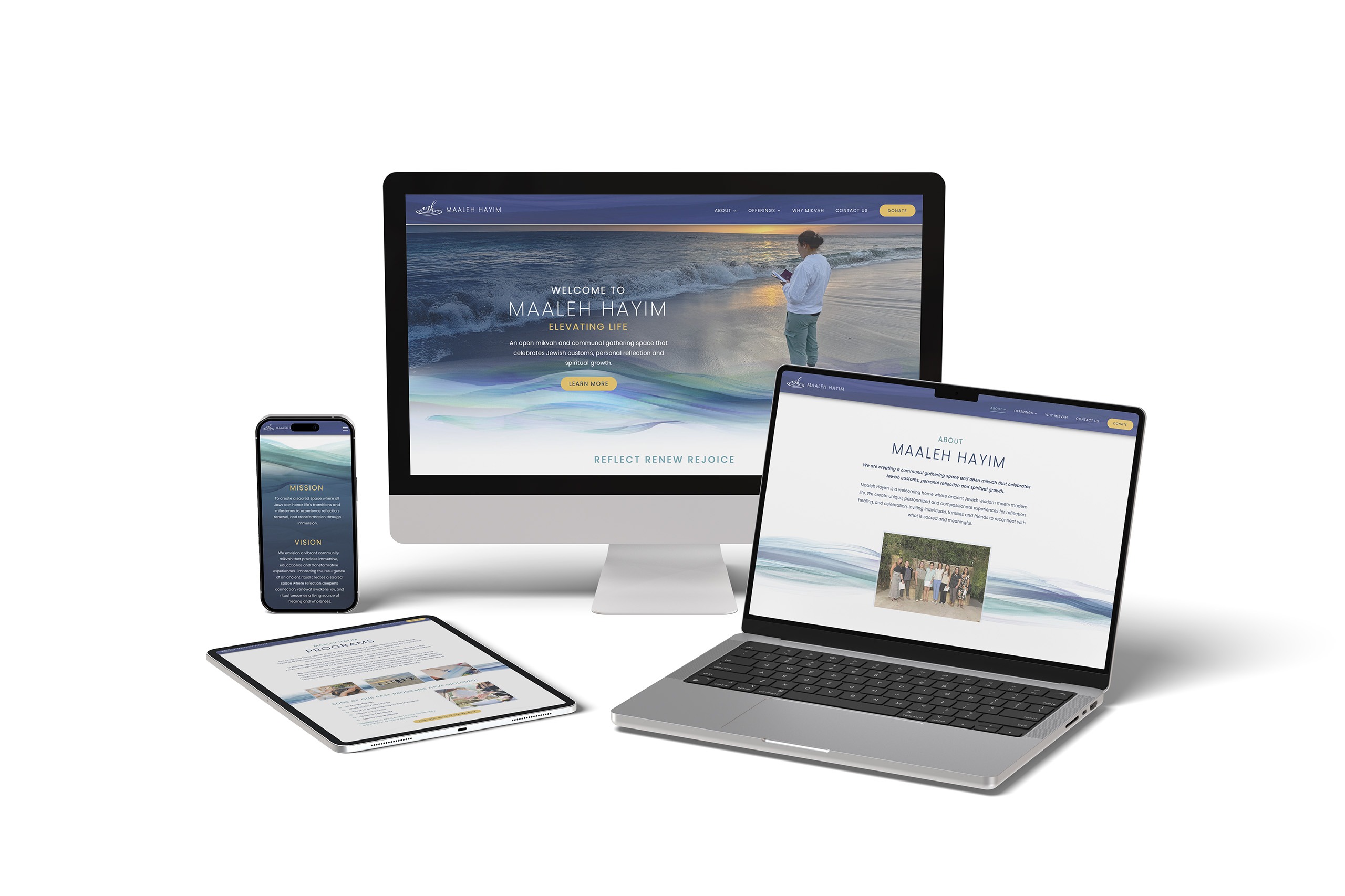 Maaleh Hayim Website Design Maaleh Hayim Website Design